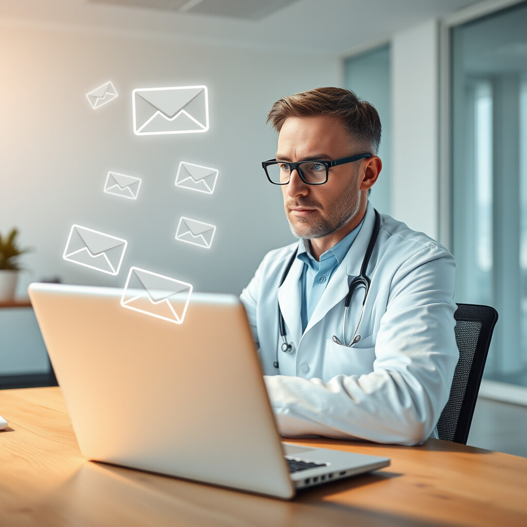 Brief digital versenden Krankenhaus