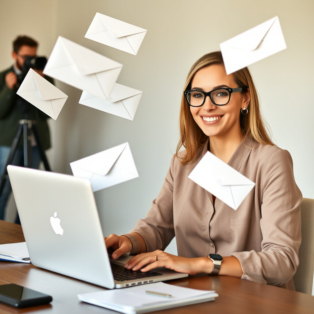 Briefversand Marketingangestellte