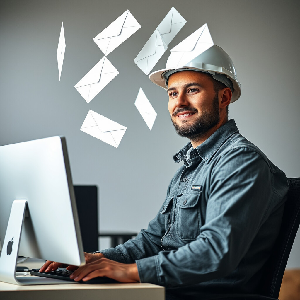 Energieversorger versendet Briefe über Laptop