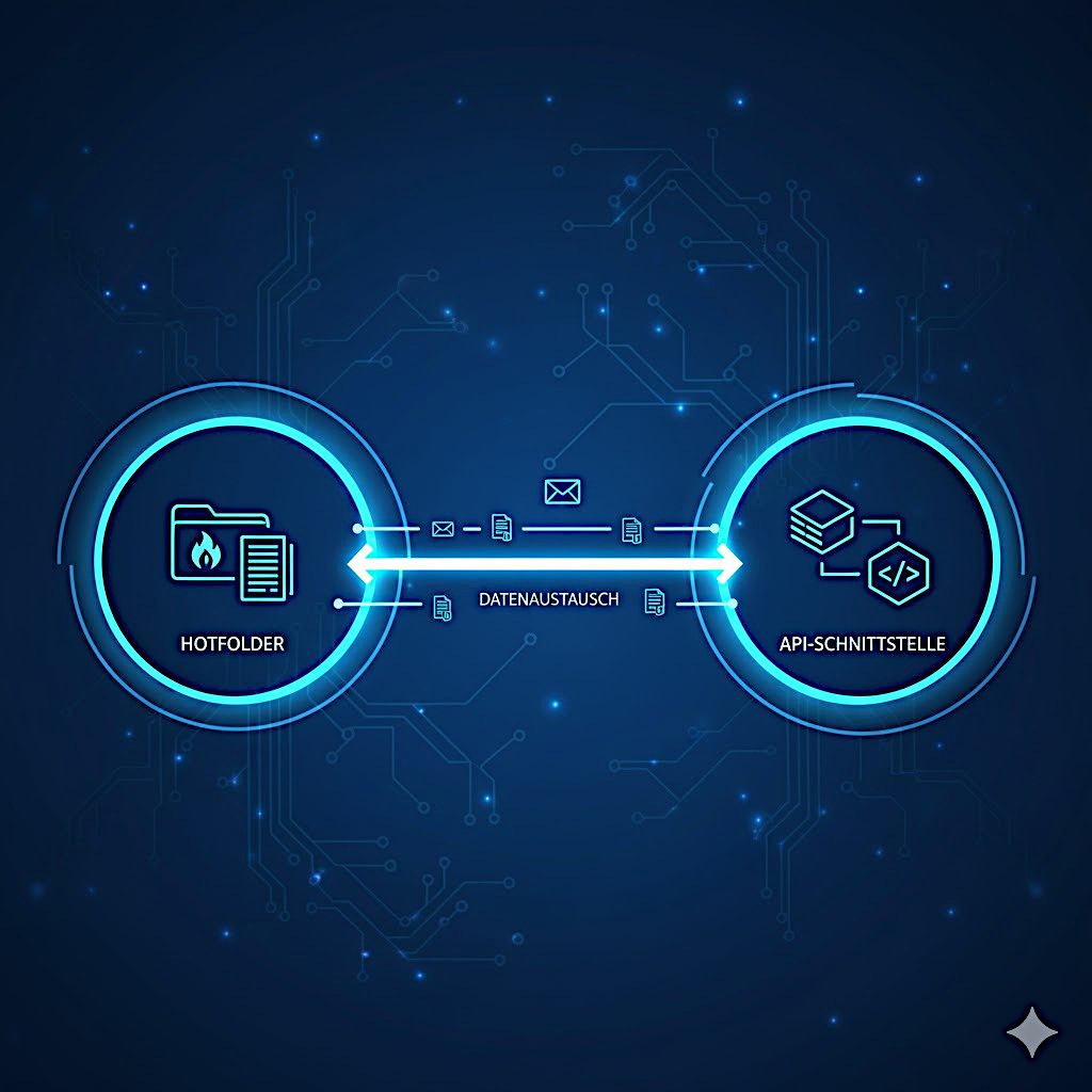 Hotfolder und API Schnittstelle Brief digital