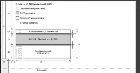 E-Post ändert Sperrflächen