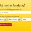 Sendungsverfolgung Einschreiben